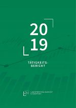 Tätigkeitsbericht 2019 Cover