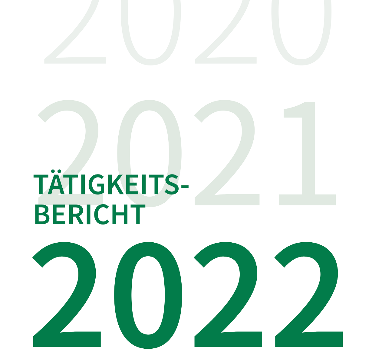 Tätigkeitsbericht 2022 